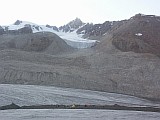 Лагерь. Вид с ледника